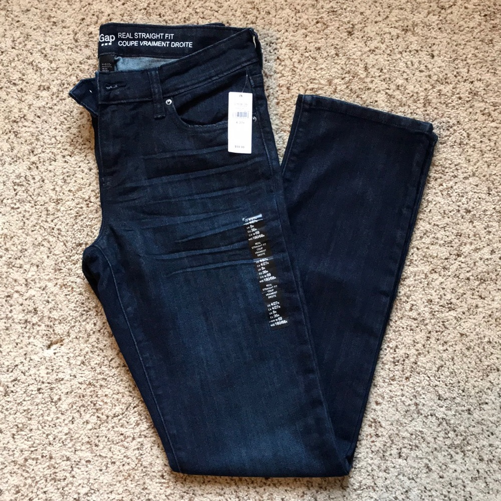 Gap Real Straight Fit Jeans